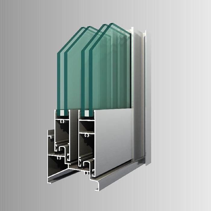 Aluminiowe profile konstrukcji okiennych
