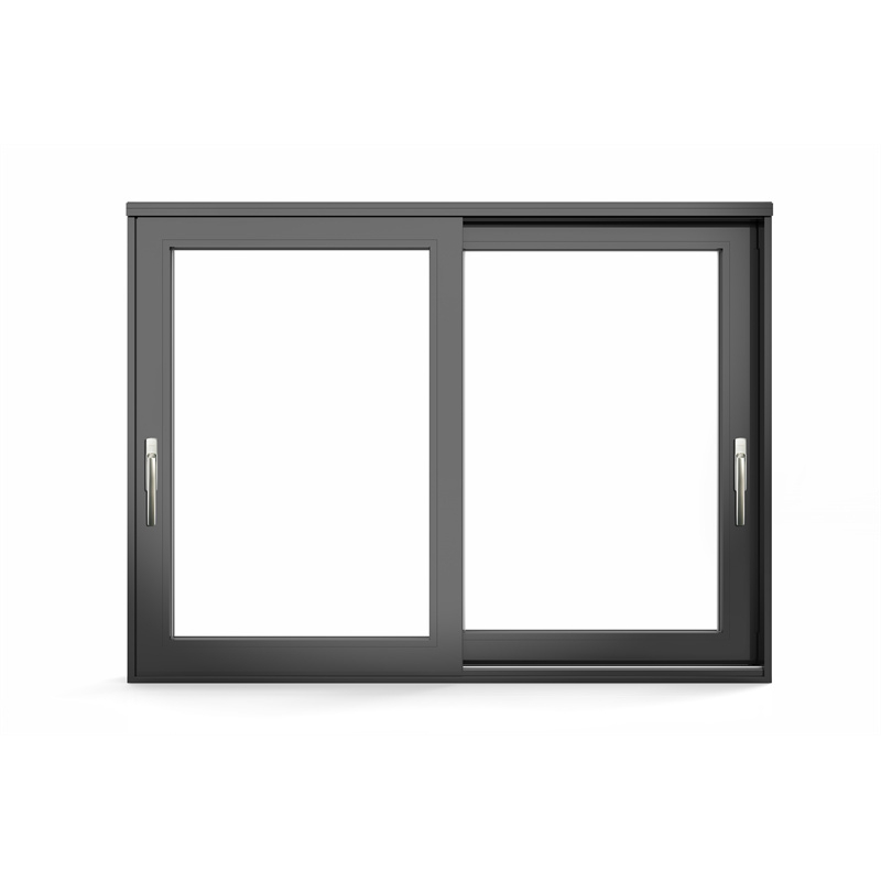 HSD190 Wytrzymałe aluminiowe drzwi przesuwne do budynków komercyjnych Aluminiowe klasyczne drzwi przesuwne
