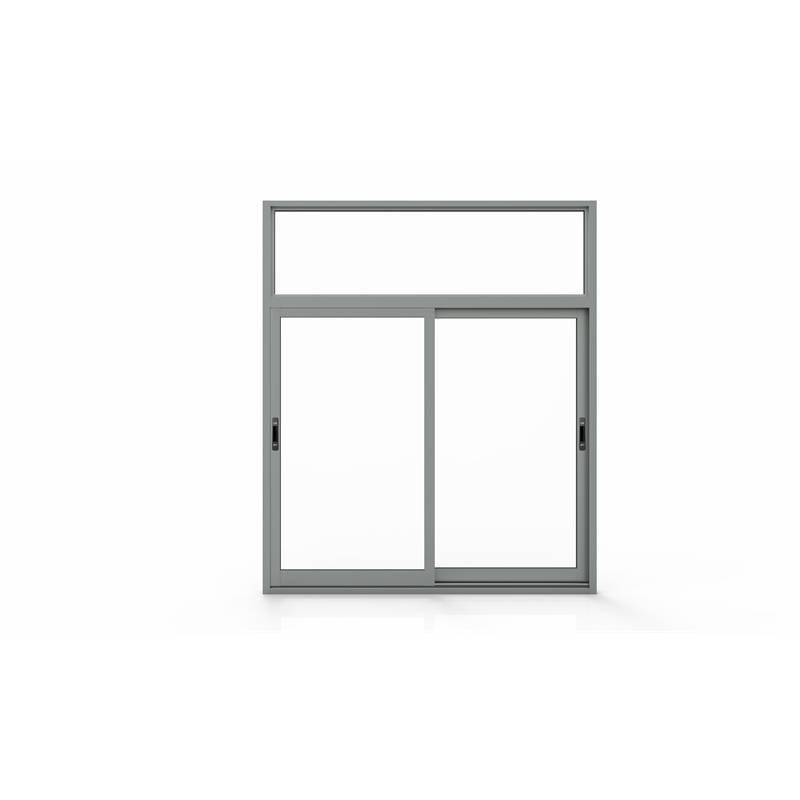 Wodoodporne okno przesuwne z aluminium o eleganckim kształcie z umiejętną produkcją