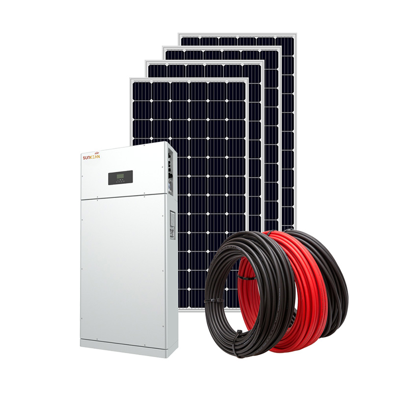 3kW-5kW jednofazowy off grid bateria litowa zestaw modułów paneli słonecznych system energetyczny
