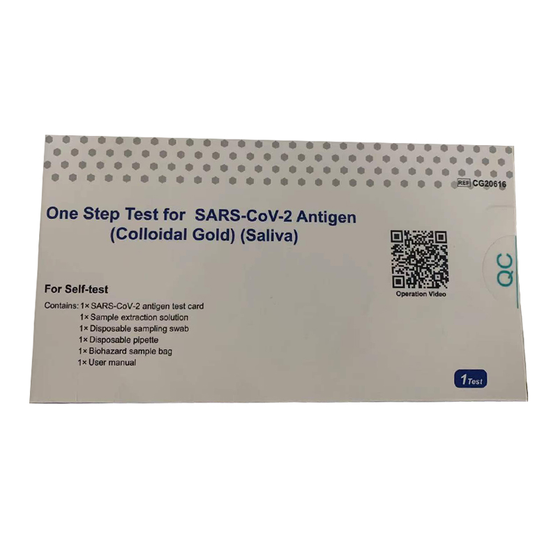 Test jednoetapowy dla antygenu SARS-CoV-2 (ślina)
