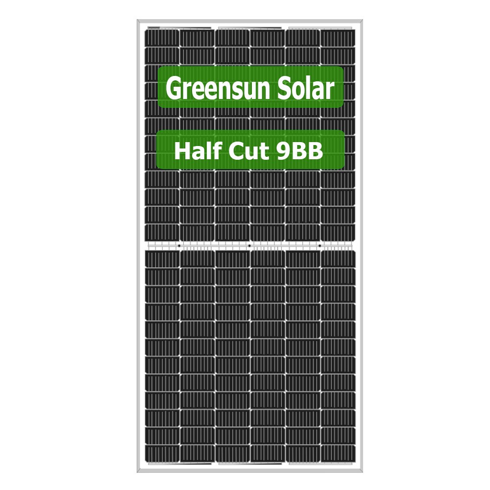 Panele słoneczne 9BB Half Cut 420W 430W 440W 450W Moduły słoneczne 144 ogniwa Monokrystaliczne
