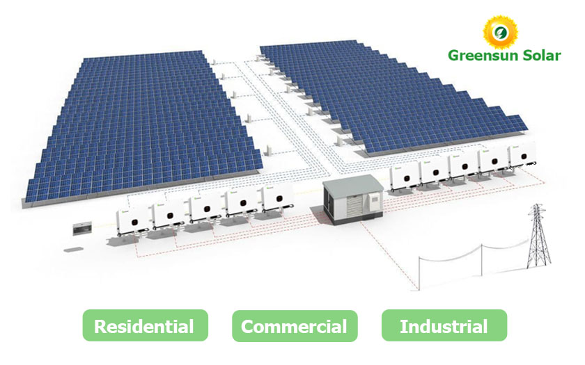 off-gridowy system zasilania energią słoneczną