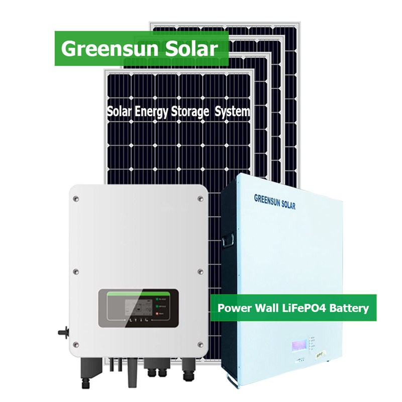 5KW 6KW 8KW 10KW 12KW 15KW System energii słonecznej z akumulatorem Systemy paneli słonecznych
