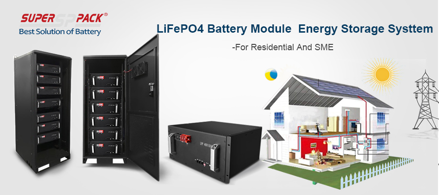 Moduł akumulatora LiFePO4 System magazynowania energii