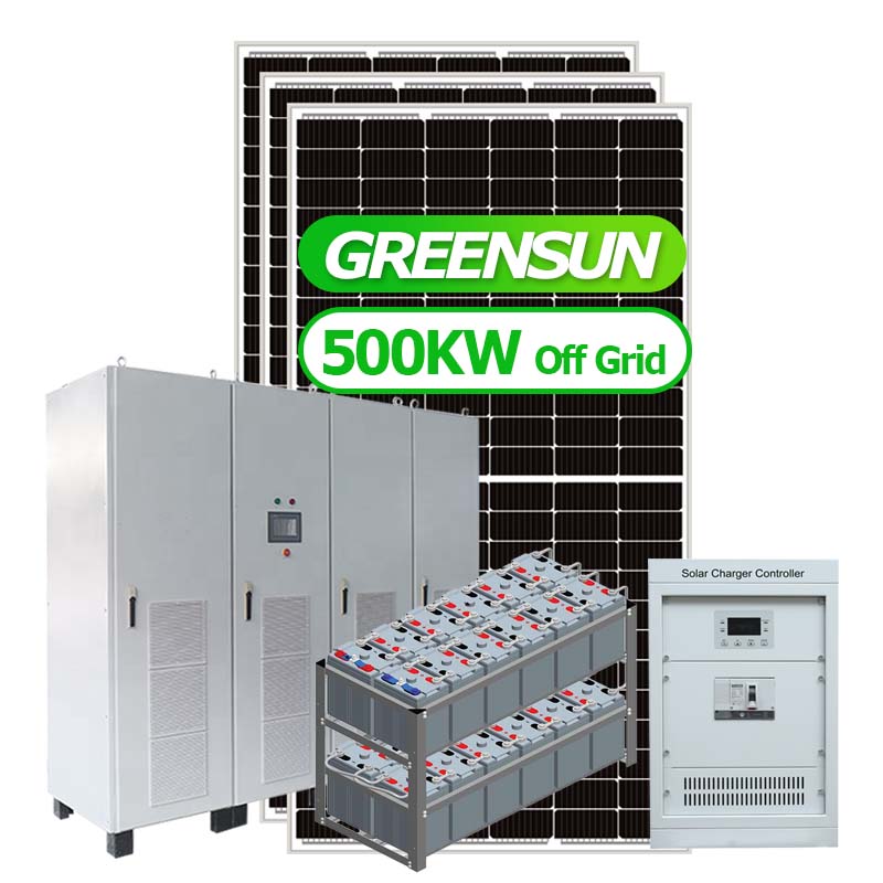 Off Grid Solar Power System 500 KW Solar Project 200KW 300KW 500KW Komercyjny system solarny
