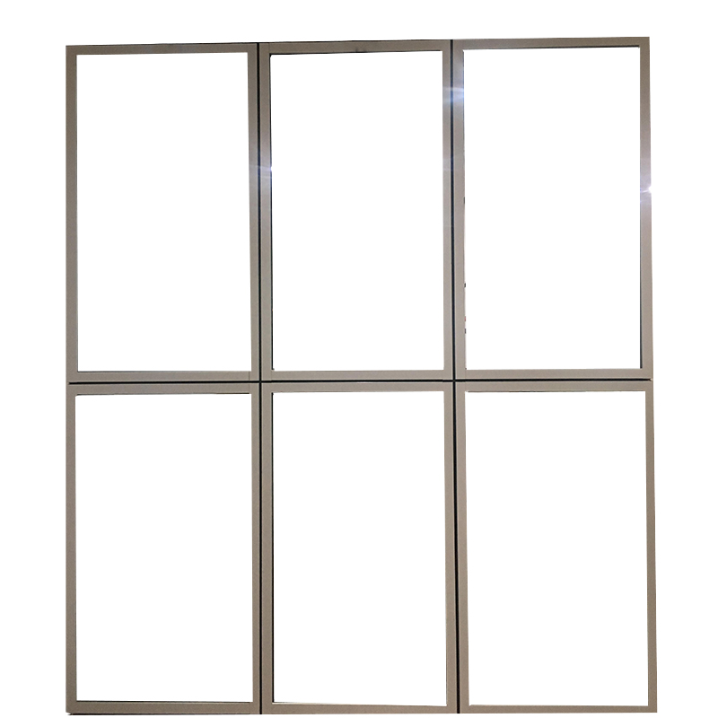 Okno z podwójnymi szybami Aluminiowa szklana ściana osłonowa ujednolicona