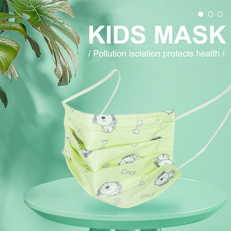 
      Jednorazowa, dostosowana do potrzeb dzieci, 3-warstwowa maska ​​​​na twarz z włókniny
     </font></font>