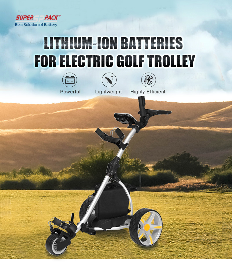 Akumulatory litowo-jonowe 12 V do elektrycznego wózka golfowego