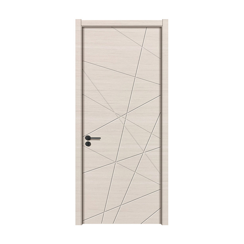Nowoczesne drzwi z drewna Wnętrze Sypialnia MDF Drzwi z drewna PCV Wysokiej jakości drzwi z drewna melaminowego
