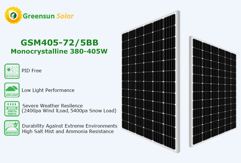 panel słoneczny perc 3805w 405w