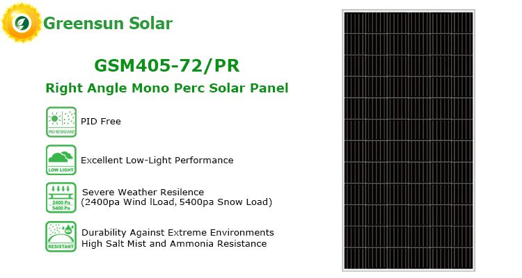Panel słoneczny 400 W 72 ogniwa