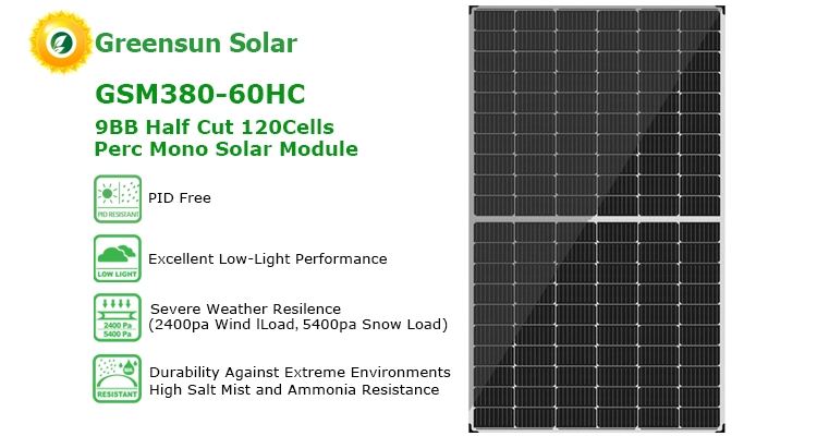 Panel słoneczny na 120 ogniw
