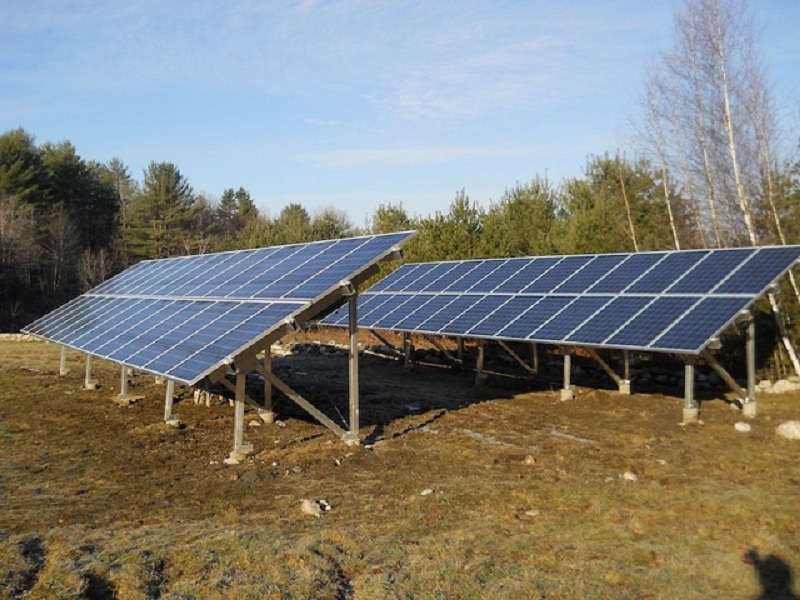 Zestaw do montażu naziemnego systemu zasilania energią słoneczną
