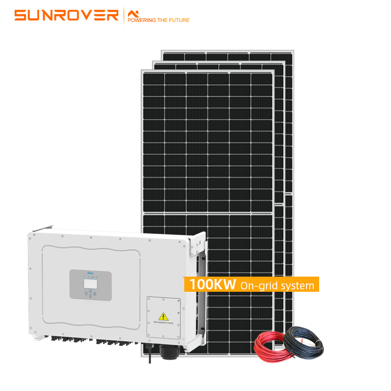 Wysokiej jakości system energii słonecznej o mocy 100 kW na siatce
