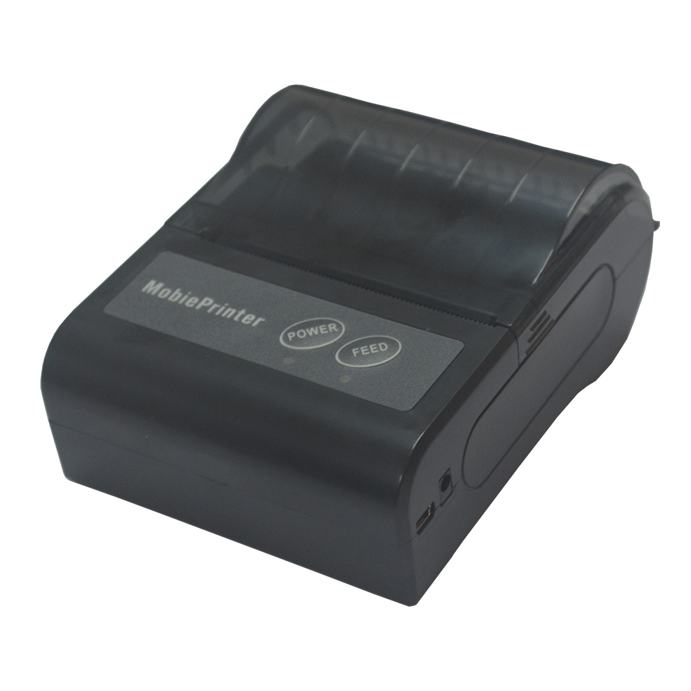 3-calowa mobilna drukarka termiczna Bluetooth z matrycą punktową 80 mm i prędkością 120 mm / s
