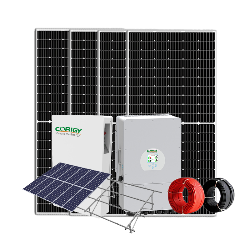 Jednofazowy hybrydowy system magazynowania energii Corigy 6KW
