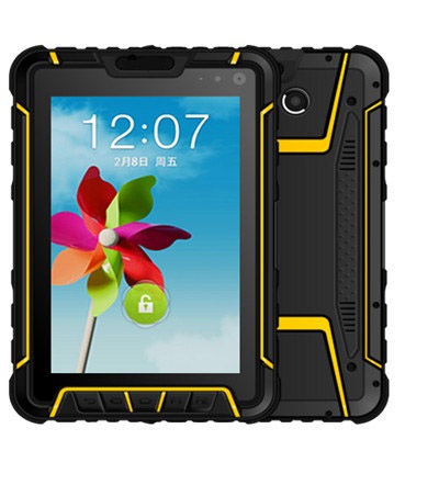 Zewnętrzny wytrzymały 7-calowy tablet biometryczny FBI RFID z odciskami palców POS

