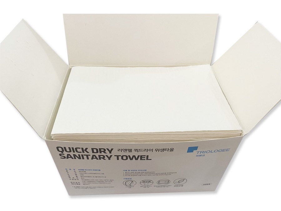 Naturalny materiał celulozowy do szybkoschnących ręczników papierowych sanitarnych
