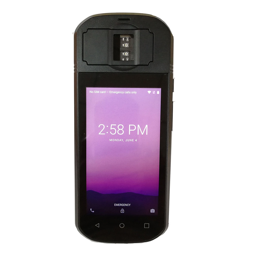 SFT Handheld 5 cali Wybory prezydenckie Android Biometryczne urządzenie PDA z czytnikiem linii papilarnych
