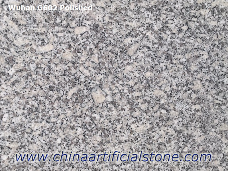 Chiny Najtańszy biały szary granit Hubei G602 Płytki kafelkowe
