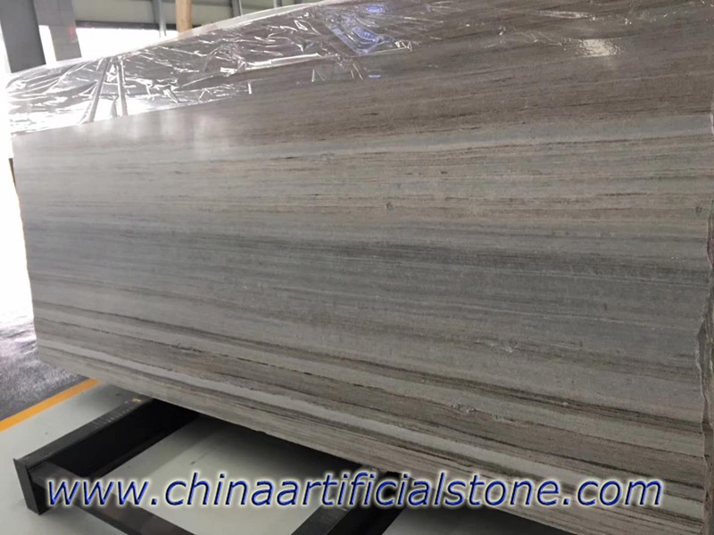 Chiny Palissandro Blue Wood Vein Marble Slabs
