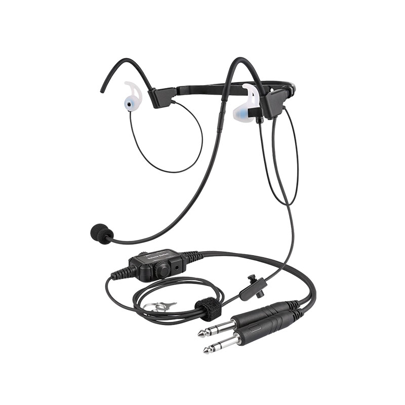 PH-500 ultra lekki zestaw słuchawkowy do uszu ogólnego zestawu słuchawkowego z podwójną wtyczką;
