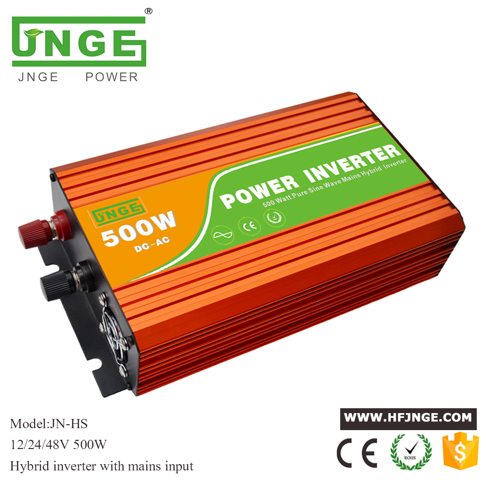 JN-HS 500w AC hybrydowy falownik prądu stałego

