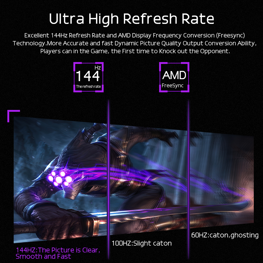 144 Hz hdr ips ultra przenośny monitor do gier