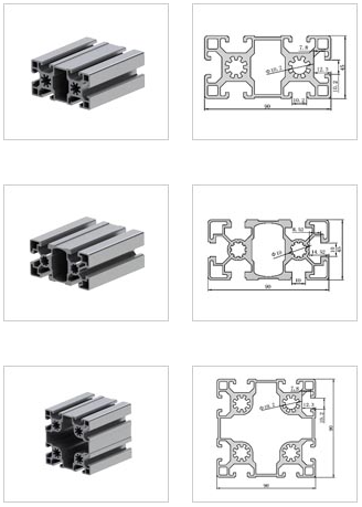 Modułowe profile aluminiowe