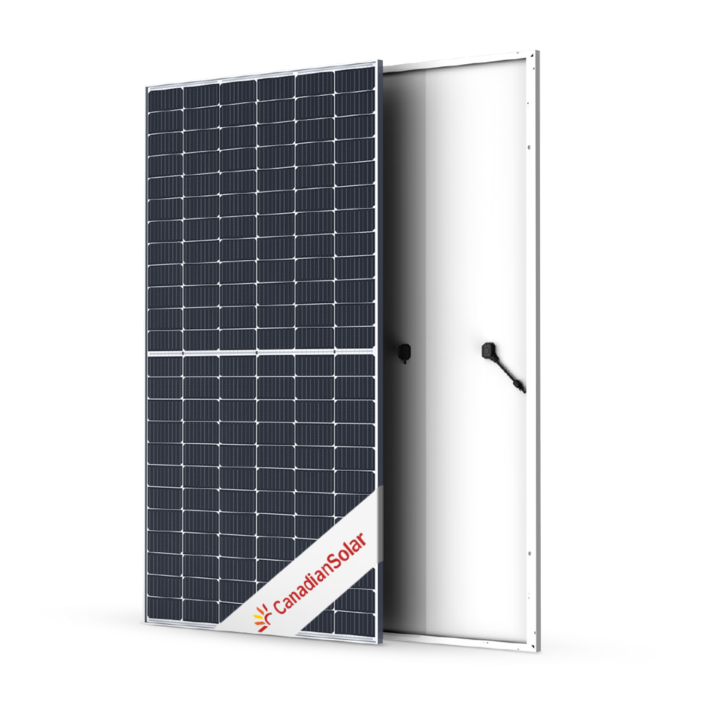 525-545W Kanadyjski panel słoneczny mono Tier 1 HiKu 6 BiKu 6 Moduł fotowoltaiczny z półodcięciem 144 ogniw
