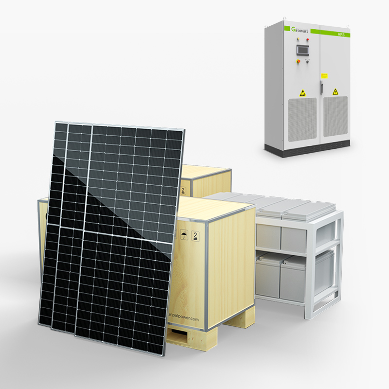 Pełny komercyjny hybrydowy system magazynowania energii słonecznej

