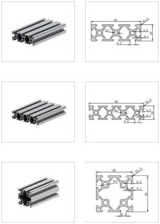 Aluminiowy wspornik profilu