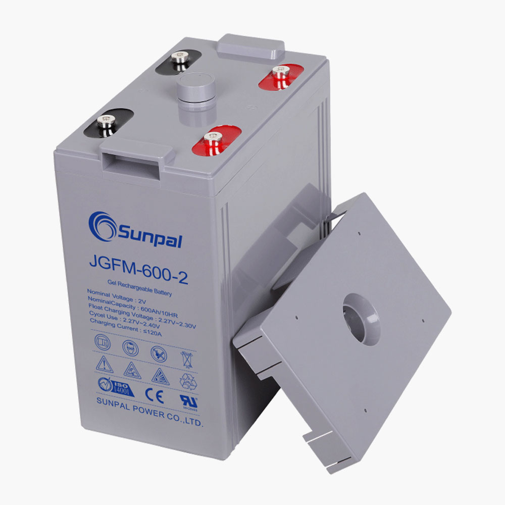 Sunpal 2V 600Ah Agm Vrla Deep Cycle Rechargeable Battery System magazynowania energii
