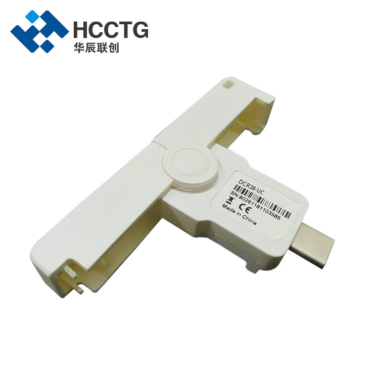 Odwracalne złącze USB typu C Kontaktowy czytnik kart inteligentnych DCR38-UC
