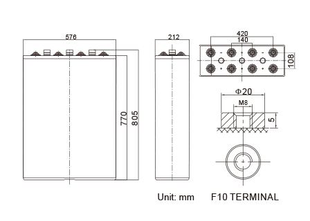 Akumulator 12 V 150 Ah