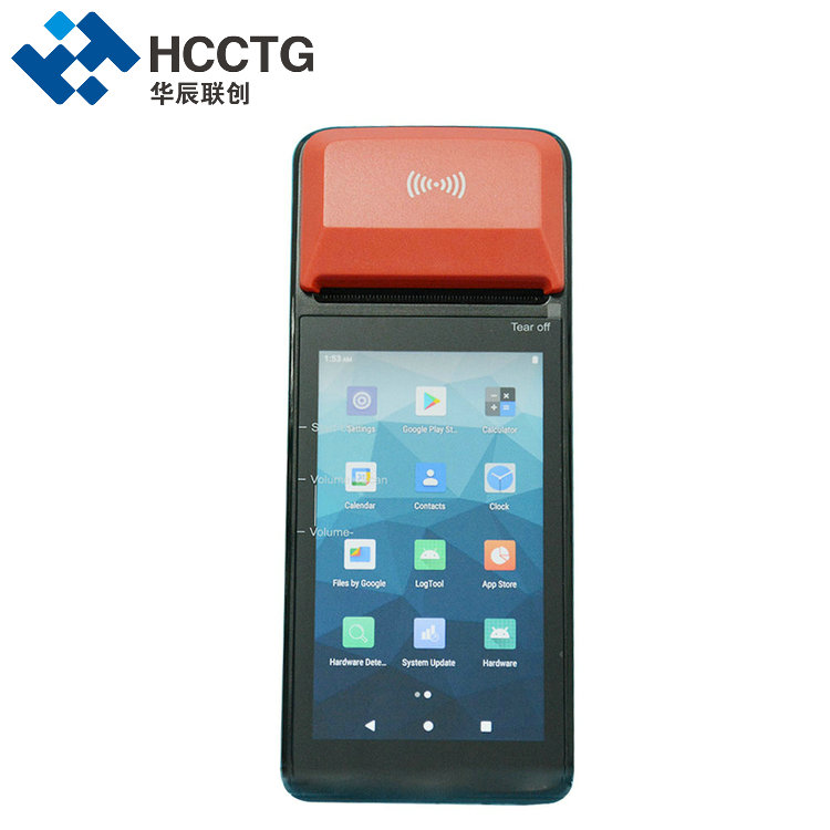 Karta Mifare NFC ISO14443 Android 11 Inteligentny terminal POS z drukarką termiczną R330P
