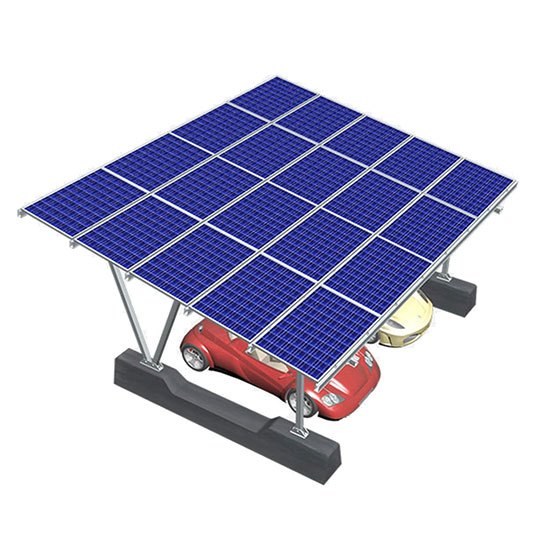 System montażu paneli słonecznych na zadaszenie

