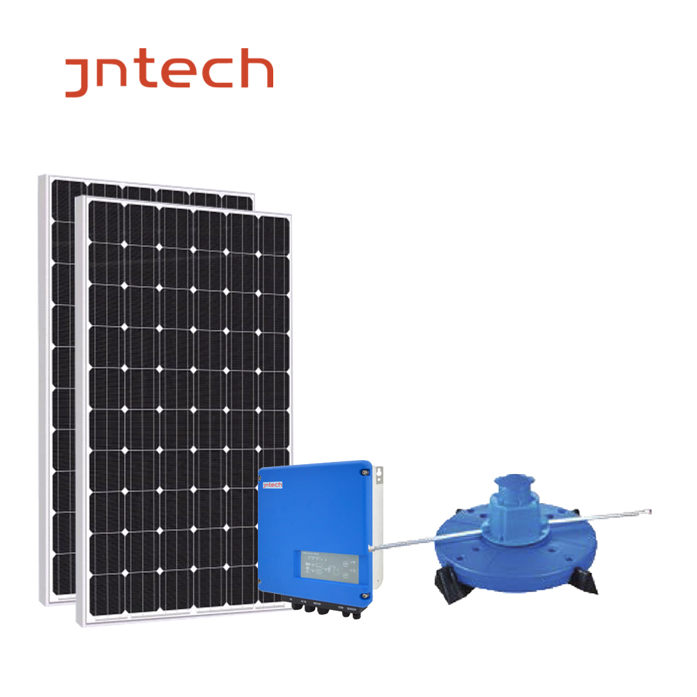 System napowietrzania słonecznego JNTECH aerator koła łopatkowego do ryb aerator słoneczny do systemu akwakultury;
