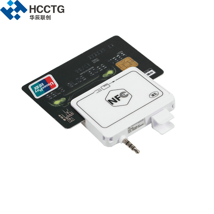 Przenośny inteligentny czytnik kart kontaktowych/bezprzewodowych NFC Mobile Mate
