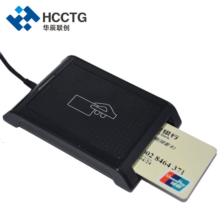 Czytnik gniazd SAM z dwoma interfejsami Kontakt + bezstykowy chip IC Czytnik kart inteligentnych HD5
