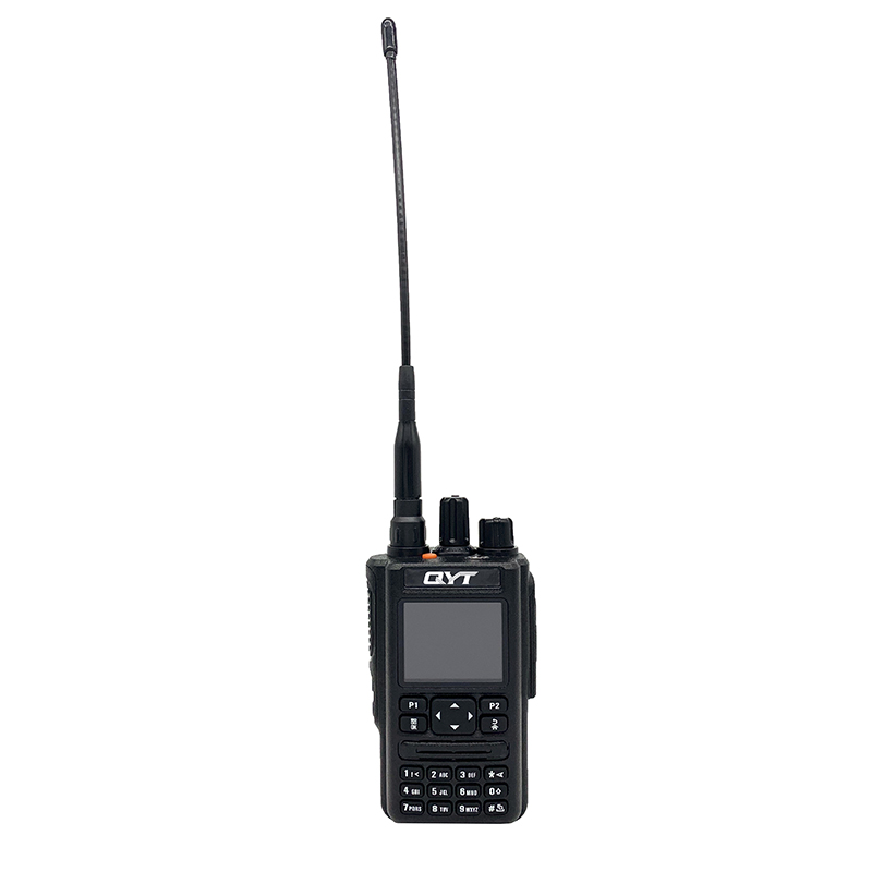 QYT pełnej częstotliwości analogowy GPS VHF UHF walkie talkie KT-9R z kolorowym ekranem;
