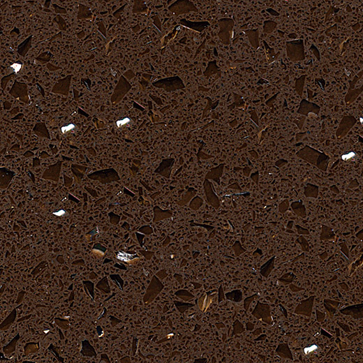 OP1815 Stellar ciemnobrązowy blat kuchenny z materiałami kwarcowymi
