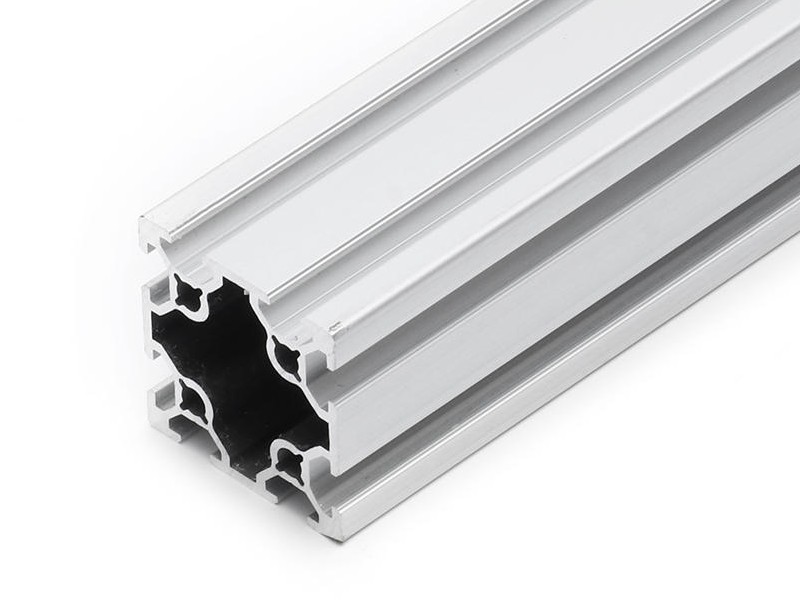 Chiny OEM aluminiowy profil wytłaczany T szczelinowy profil aluminiowy do konstrukcji t szczelinowy przemysłowy profil aluminiowy 40x80mm systemy ramek
