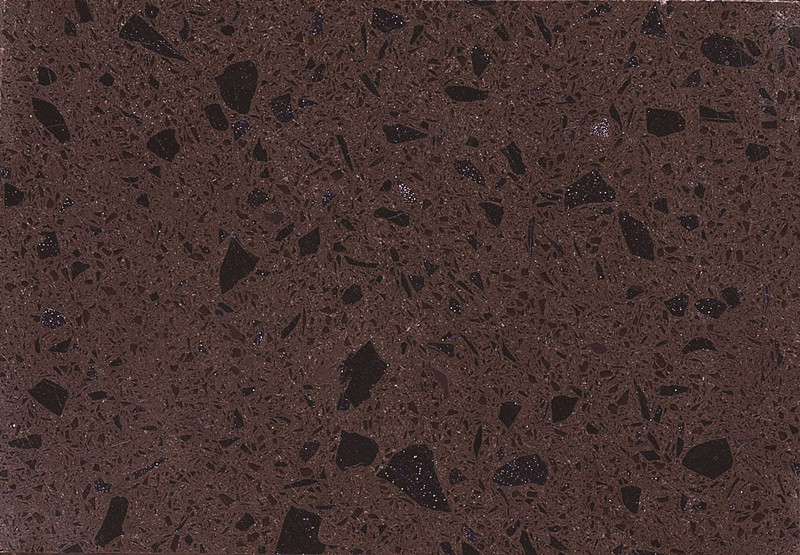 RSC7013 sztuczny ciemnobrązowy kwarc na blat
