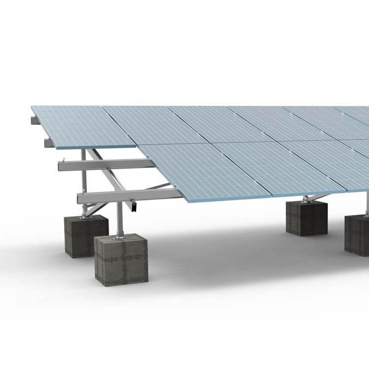 System montażu słonecznego Konstrukcja do montażu naziemnego z aluminiowymi śrubami Systemy regałów solarnych
