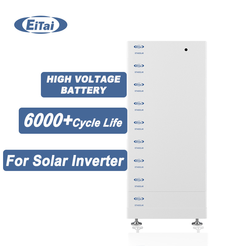 EITAI 500v Wysokonapięciowa bateria Lifepo4 30kwh 10KWH 20KWH 30KWH Bateria słoneczna do użytku w systemie hybrydowym
