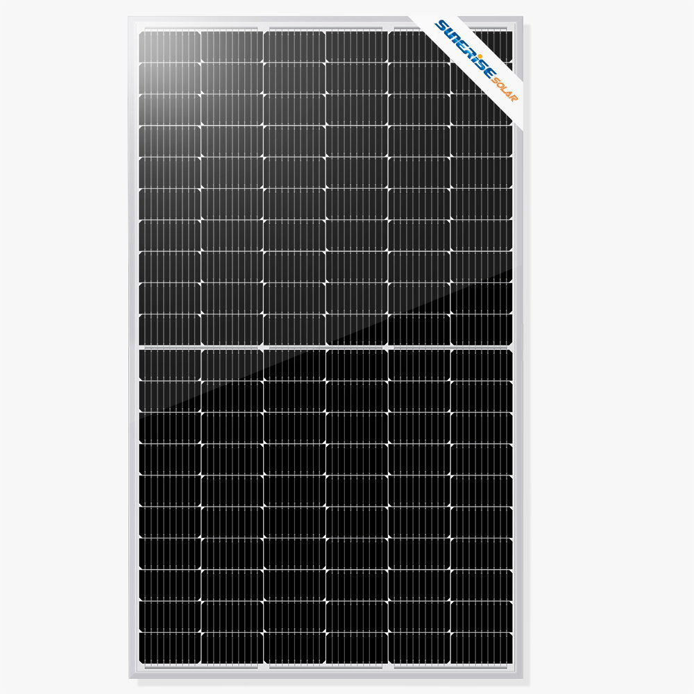166 mm 9BB Półogniwowy panel słoneczny Mono 370 W Cena
