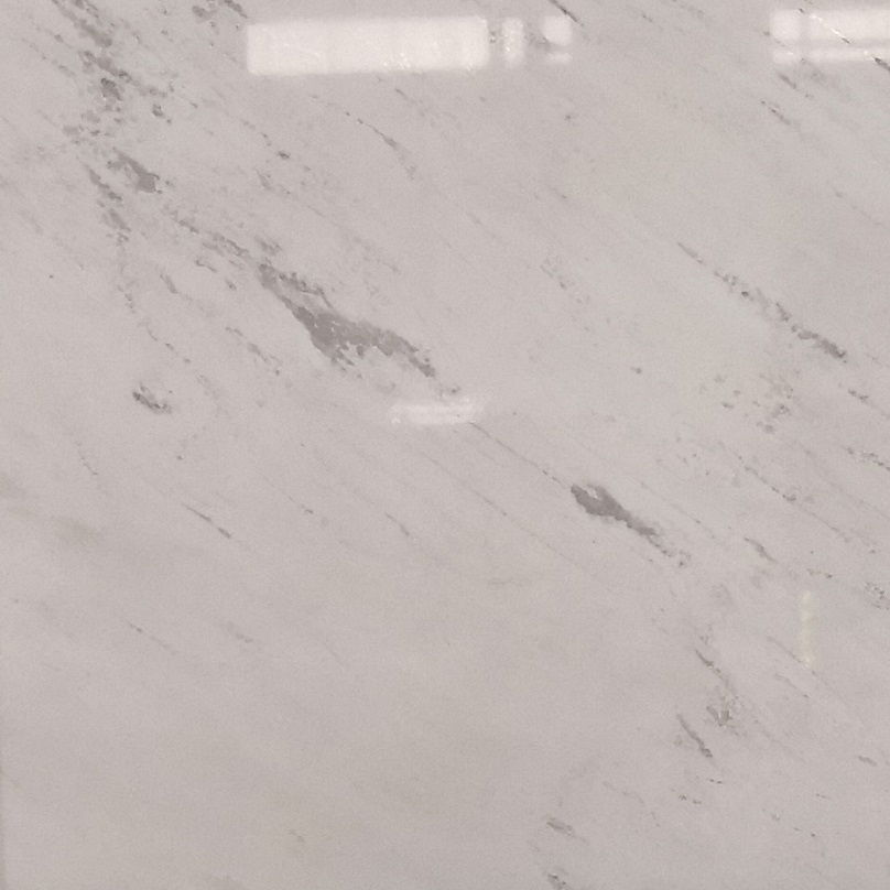 Nowe płytki podłogowe z białego marmuru Sivec
