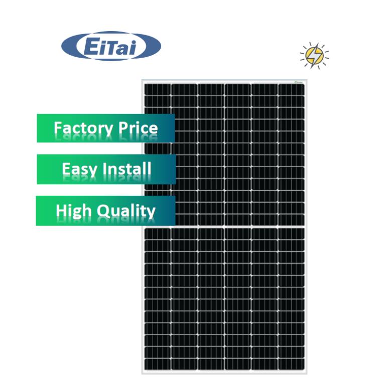EITAI 455W Panel słoneczny PV 144 ogniwa Ceny modułów mono na pół cięcia
